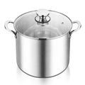 12 Qt Stock Pot with Lid (12 Quarts)