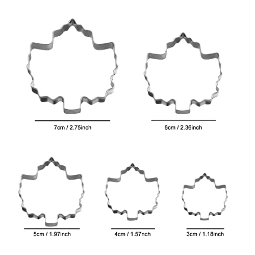 Maple Cookie Cutters Thanksgiving Day (M-Maple Leaf)