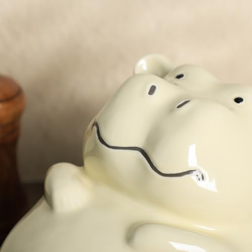 Ceramic Cartoon Animal Pattern Kitchen Utensil Holder (Hippo)