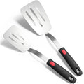 Stainless Steel Flexible Spatula (Small + X' Large (2 Pack))
