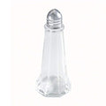 Tower Shakers with Chrome Tops (Medium / Clear, Chrome)