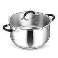 8 Quart Stainless Steel Stock Pot (8 Quarts)