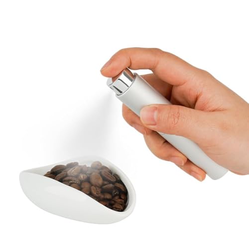Coffee Bean Dosing Cup & RDT Spray Bottle Kit (White)