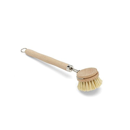 74906 Natural Dish Brush (9" Tampico Fiber Dish Brush / Tan)