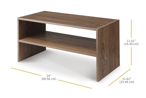 Wood Stackable 2 (Brown / 24 INCH X2)