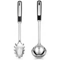 Stainless Steel Ladle and Pasta Server Set (Stainless Steel Ladle(2 Piece))