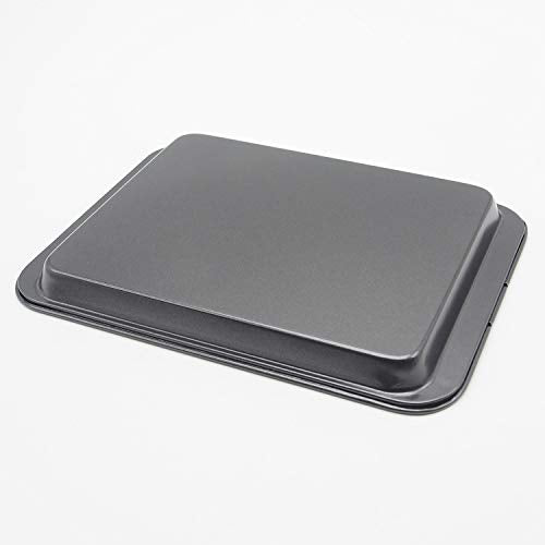 Small Baking Sheet Nonstick 9.45 X 7.09 Inch (9.5x7 inch Black)