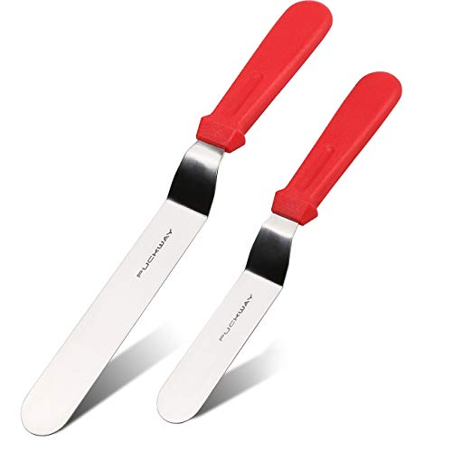 Angled Icing Spatula (Red)