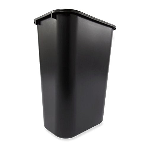 Deskside Wastebasket (10.25 Gallons / Black)