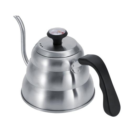 Stainless Steel Gooseneck Pour Over Kettle with Built (1.2L)