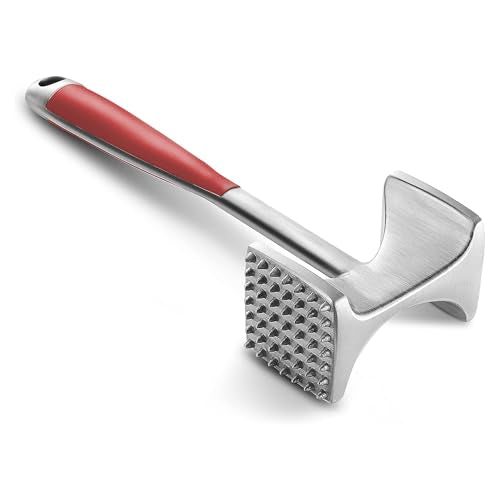 Meat Tenderizer Hammer with Comfortable (Red)