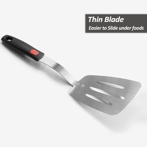 Stainless Steel Flexible Spatula (Small + X' Large (2 Pack))