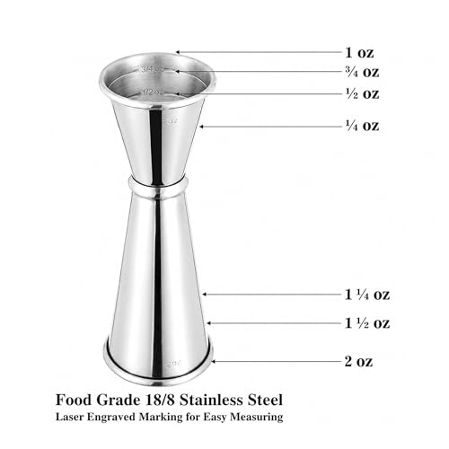 Bartending Stainless Steel Cocktail 1oz