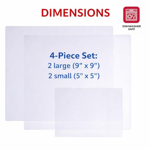 Splatter Guards for Microwave (Microwave Splatter Guards, Set of 4)
