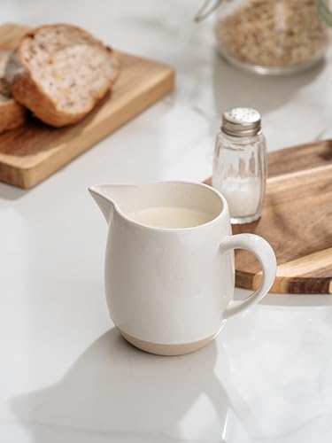 13oz Creamer with Handle (13 Ounces / White)