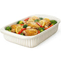Baking Dish 5.1 Quarts (5.1Qt (White))
