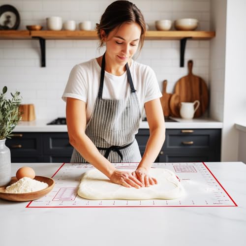 Large 24" x 16" Silicone Baking Mat (24"L x 16"W)