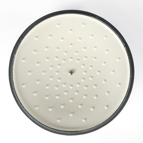 Gatwick 7 QT Enamel Cast Iron Dutch Oven (Gray / 7-Quart)