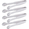 Mini Tongs 5 3 (5-3/4 Inch Silver)