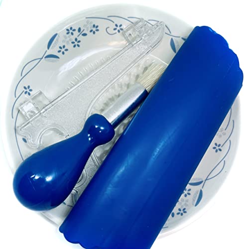 Premium Ceramic Garlic Grater Plate Set