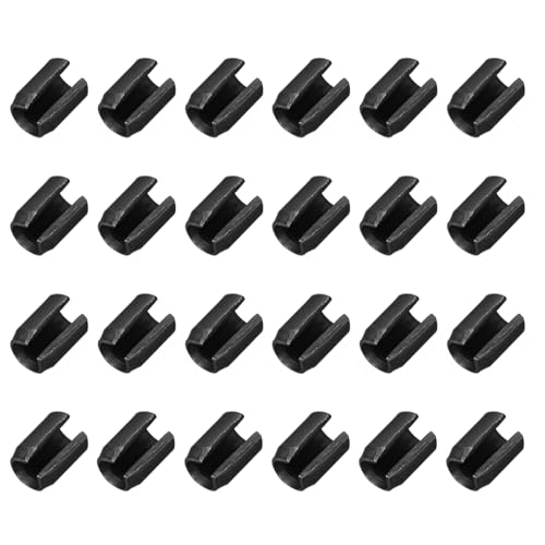 25Pcs Slotted Split Roll Pins 2 (2/5 Inch(10mm) Dia. 1/2 Inch(14mm) Length)