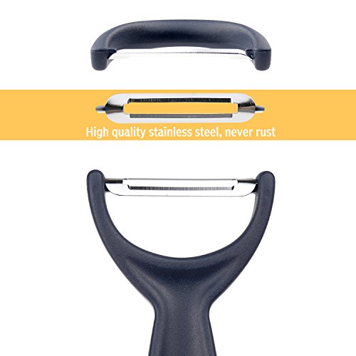 Potato Peeler Y Shaped Vegetable Peeler (Blue / Y Shaped)