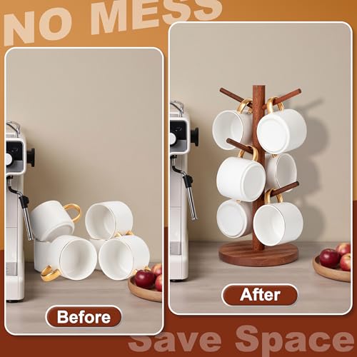 Mug Holder Tree (Reddish Brown)