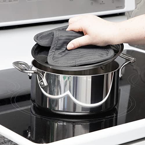 Premium Pot Holder & Hot Pad (Pewter / 1 Pack)