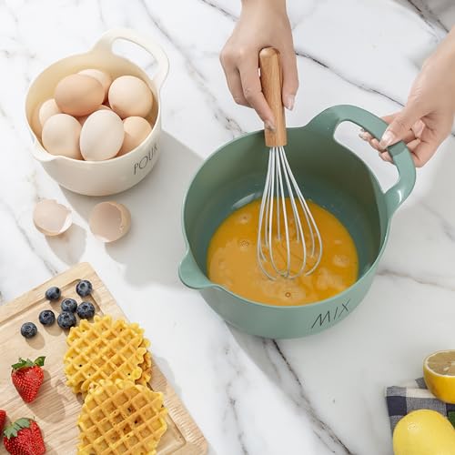 Non Slip Mixing Bowls (4pc / Sage)