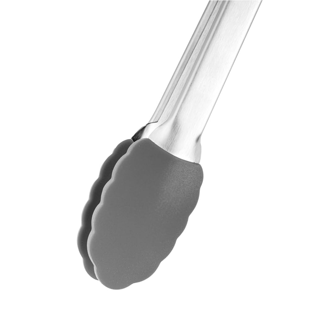 Met Lux 12 Inch Kitchen Tong (12" / Gray)