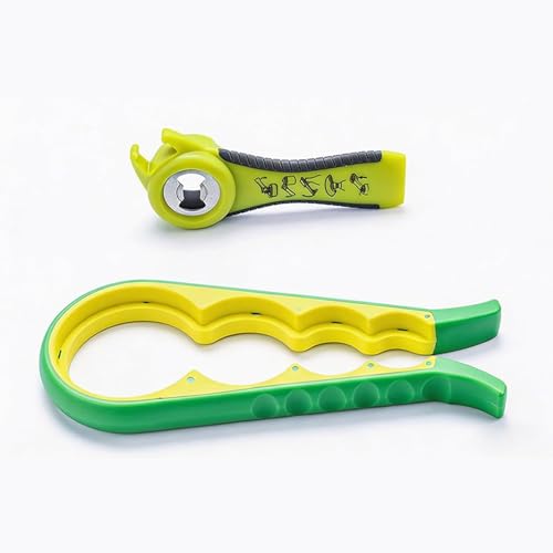 Jar Opener for Seniors with Arthritis (Green)