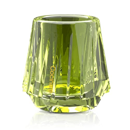 KissCup Crystal Espresso Cup (Lime Green)