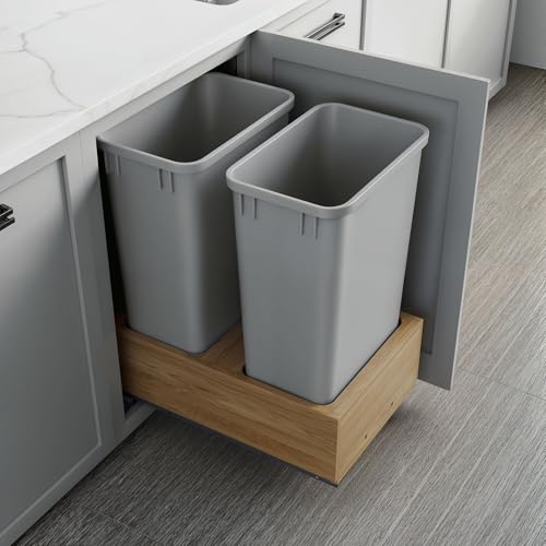 Dowell Double 50Qt Undermount Trash Pull (50 QT Pull-Out System)