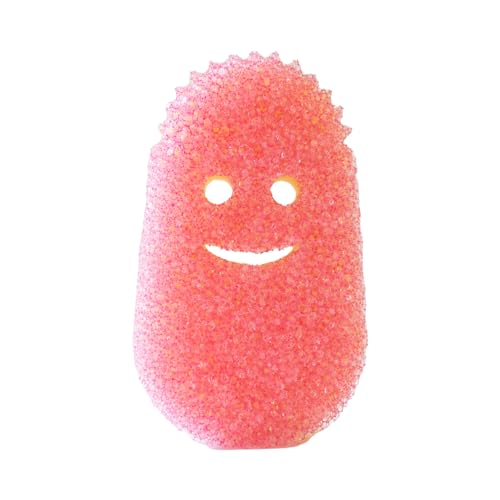 Dish Wand Scrubbing Brush Replacement Heads (ef of 2 pk / Pink)