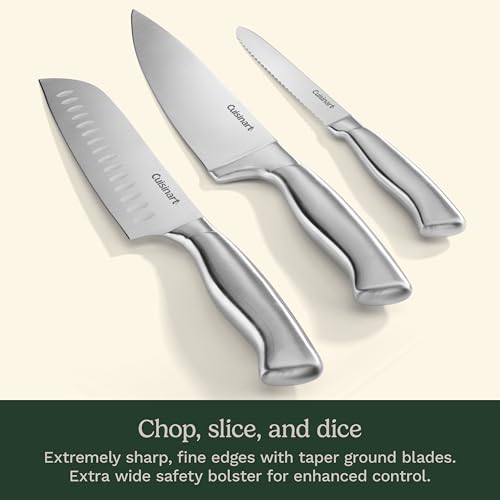 15 Piece Stainless Steel Hollow Handle Block Set (15-Piece)