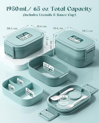 Bento Lunch Box (Green)