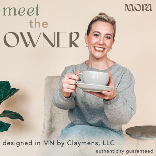 Ceramic Latte Art Mug With Saucer (Earl Grey)