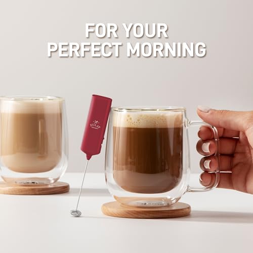 Mini & Mighty Milk Frother Wand (Autumn Cranberry / Mini Frother)