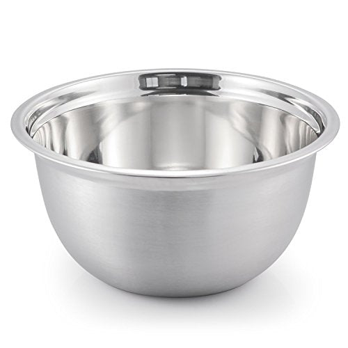 720 Medium Brushed Stainless Steel Prep N Cook Euro Style Mixing Bowl