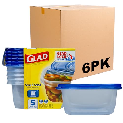 GladWare Medium Rectangle Food Storage Containers (Rectangle / 24 oz - 30 Count)