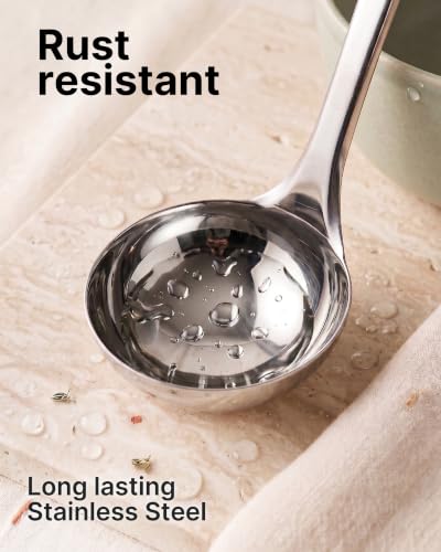 Premium Soup Ladle (Stainless Steel)
