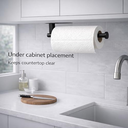 Paper Towel Holder (Black)