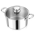 6 Quart Tri Ply Stainless Steel Stock Pot (6 Quarts)