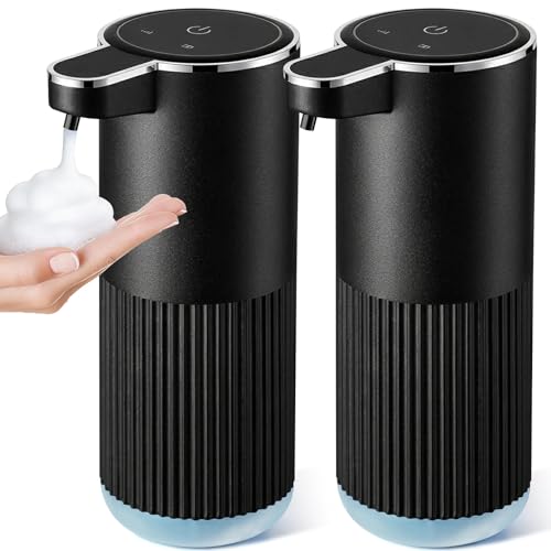Automatic Foaming Soap Dispenser (Black / Foaming-2 Pack)