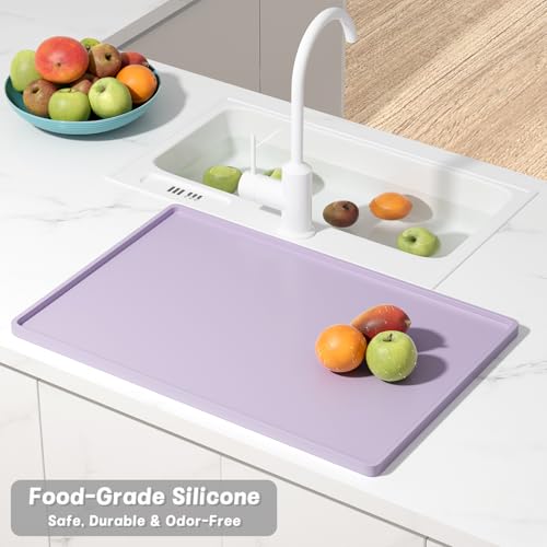 Silicone Coffee Mat (Purple / 12" x 19")