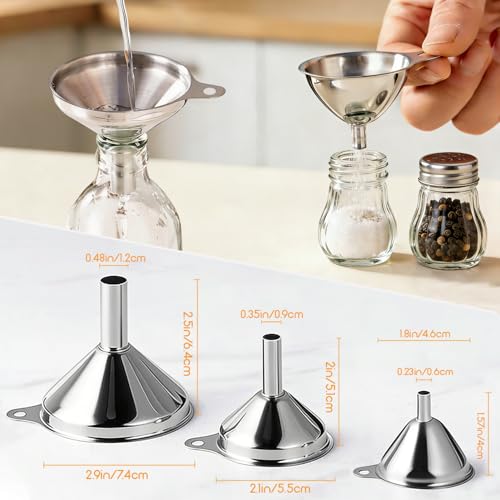 Small Funnels for Filling Bottles (short handle)