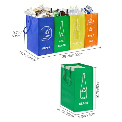 4 PCS Recycle Bin