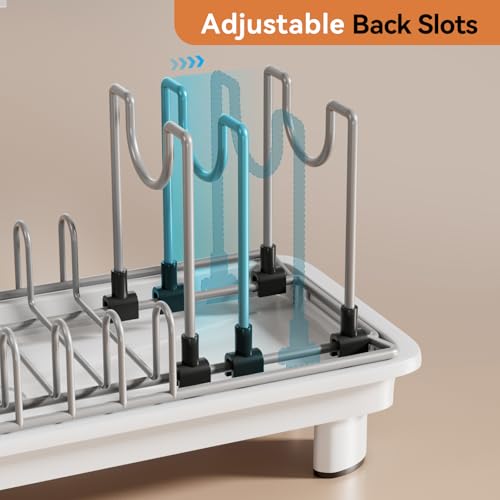 Small Dish Drying Rack (White)