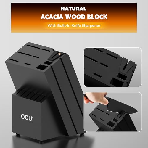 Kitchen Knife Block Set