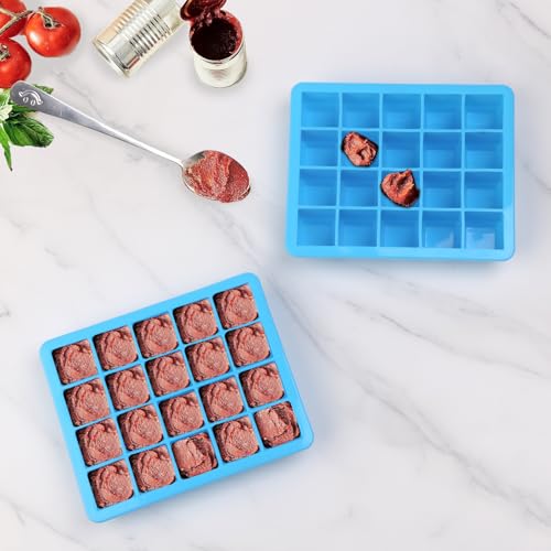 1 Tbsp Silicone Freezer Molds (Blue 4 Pack)